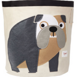 3 Sprouts Storage Bin - Bulldog - Makaboo.com