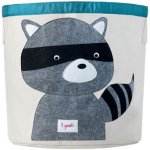 3 Sprouts Storage Bin - Raccoon - Makaboo.com