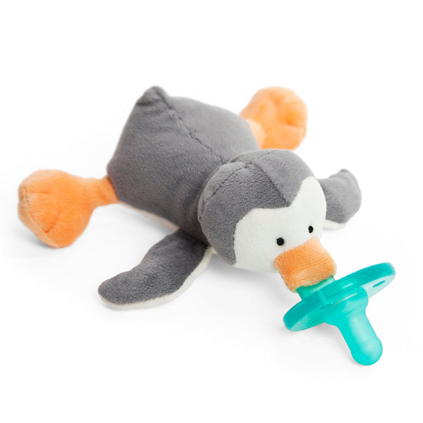 WubbaNub Pacifier Baby Penguin - Makaboo.com