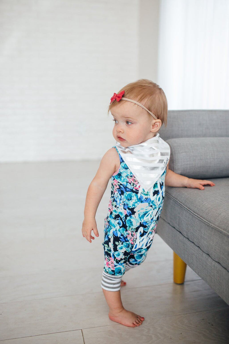 Copper Pearl Bandana Bibs (set of 4) - Jewel - Makaboo.com