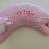 Angel Dear Pink Giraffe Pillow Pal - Makaboo.com