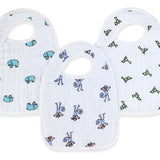 aden + anais Snap Bibs ( Set of 3) - Jungle Jam - Makaboo.com