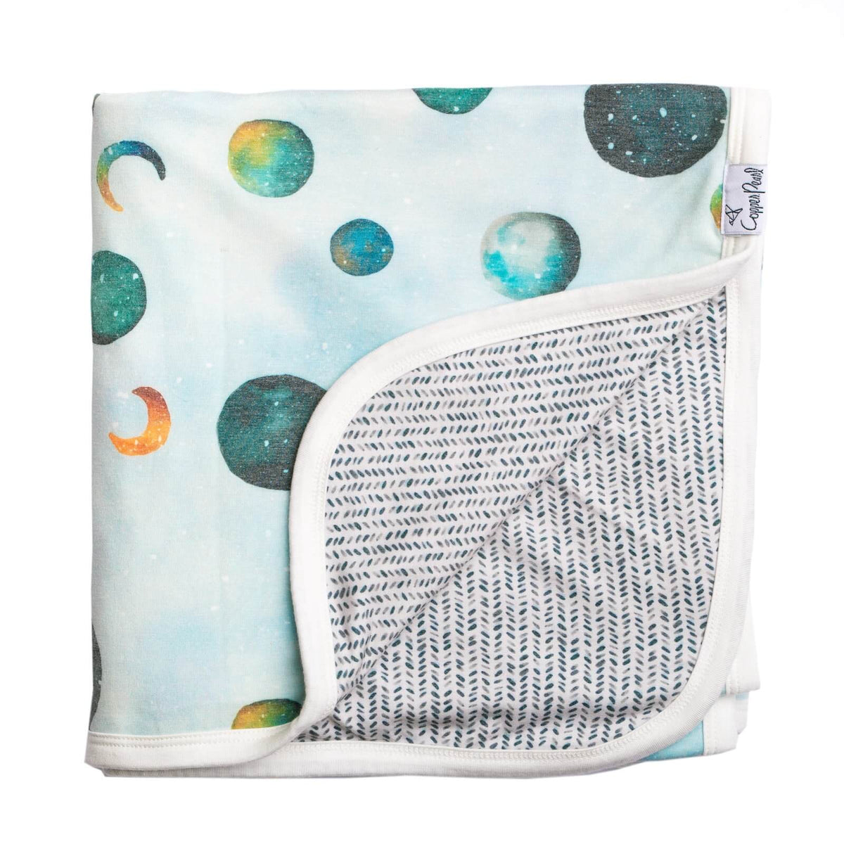 Personalized Copper Pearl 3Layer Stretchy Quilt Lunar