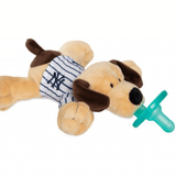 WubbaNub MLB Pacifier NY Yankees Pinstripe Puppy - Makaboo.com