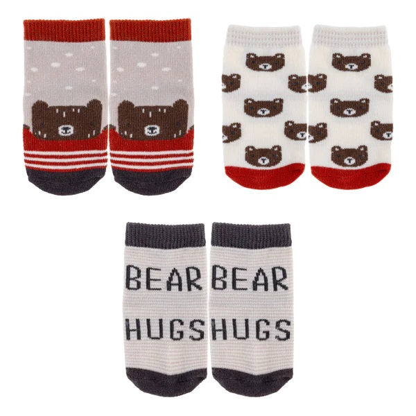 Stephen Joseph Socks - Bear - Makaboo.com