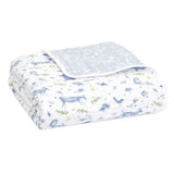 Aden & Anais 47' x 47' Muslin Dream Blanket - Outdoors Sleepy Forest - Makaboo.com