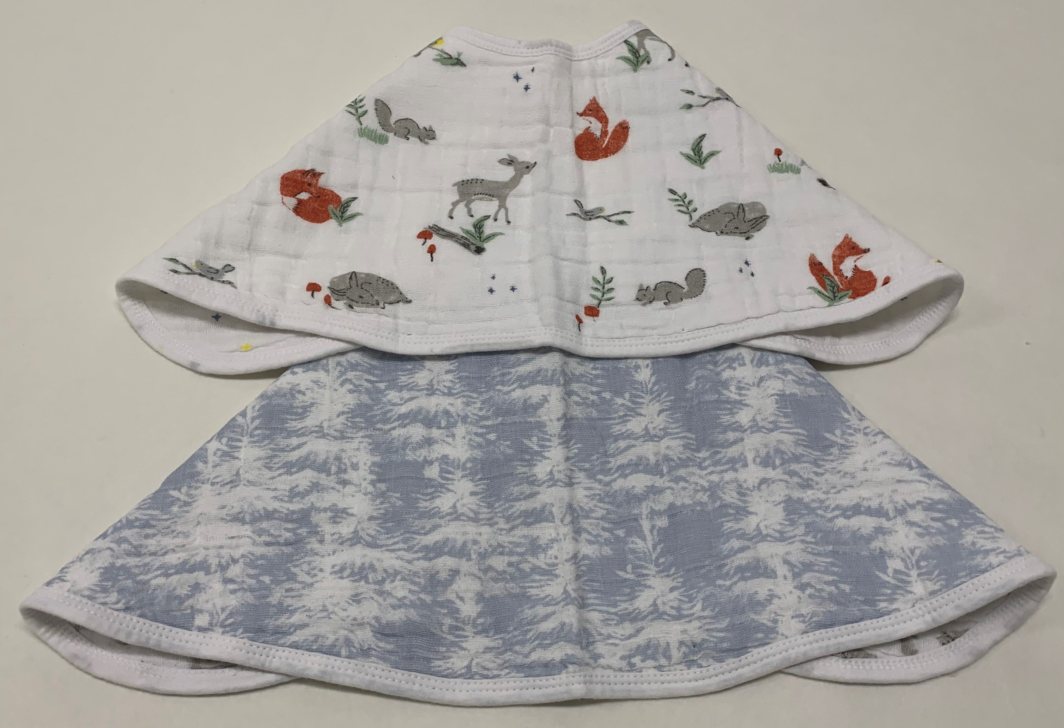 Personalized aden + anais Burpy Bibs (set of 2) - Naturally - Makaboo.com