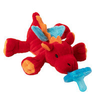 WubbaNub Pacifier Red Dragon - Makaboo.com