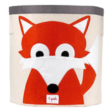 3 Sprouts Storage Bin - Fox - Makaboo.com