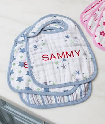 aden + anais Snap Bibs ( Set of 3) - Baby Star - Makaboo.com