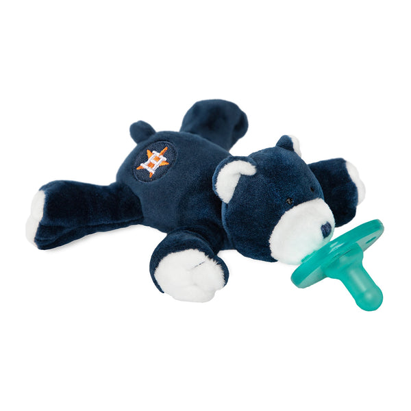 WubbaNub MLB Pacifier Houston Astros Bear - Makaboo.com