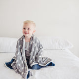 Copper Pearl 3-Layer Stretchy Quilt - Scout - Makaboo.com