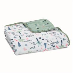 aden + anais Cotton Muslin Blanket 44" x 44"  – Dinotime - Makaboo.com