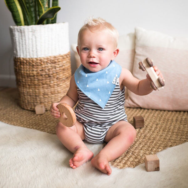 Copper Pearl Bandana Bibs (set of 4) - Atwood - Makaboo.com