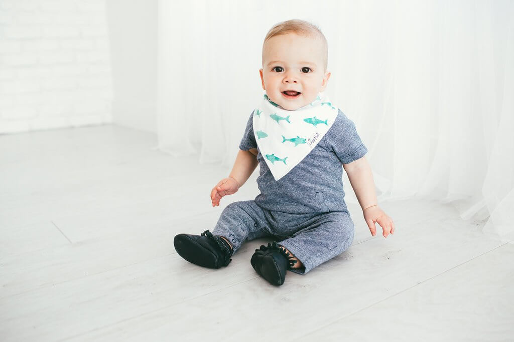 Copper Pearl Bandana Bibs (set of 4) - Pacific - Makaboo.com