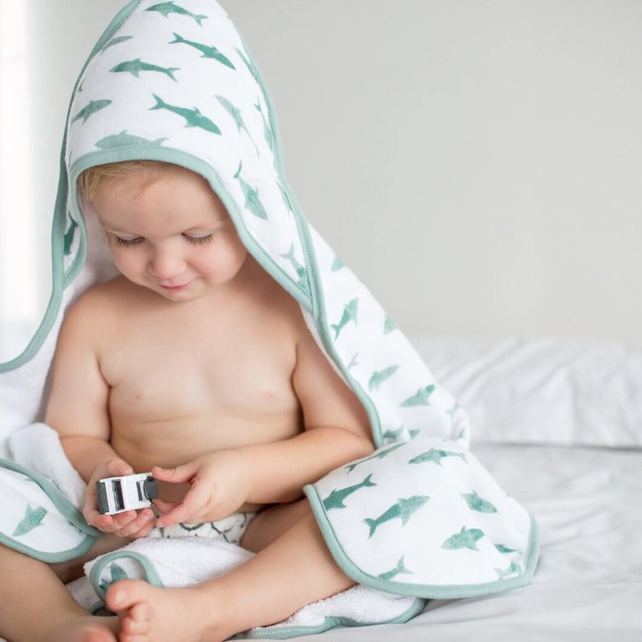 Copper Pearl Hooded Towel - Pacific - Makaboo.com