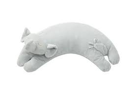 Angel Dear Grey Elephant Pillow - Makaboo.com