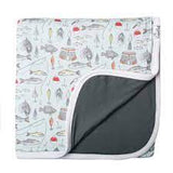 Copper Pearl 3-Layer Stretchy Quilt - Trout - Makaboo.com