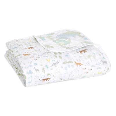 aden + anais Cotton Muslin Blanket 44" x 44"  – Voyager Ecosphere - Makaboo.com