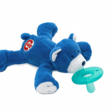 WubbaNub MLB Pacifier Chicago Cubs Bear - Makaboo.com