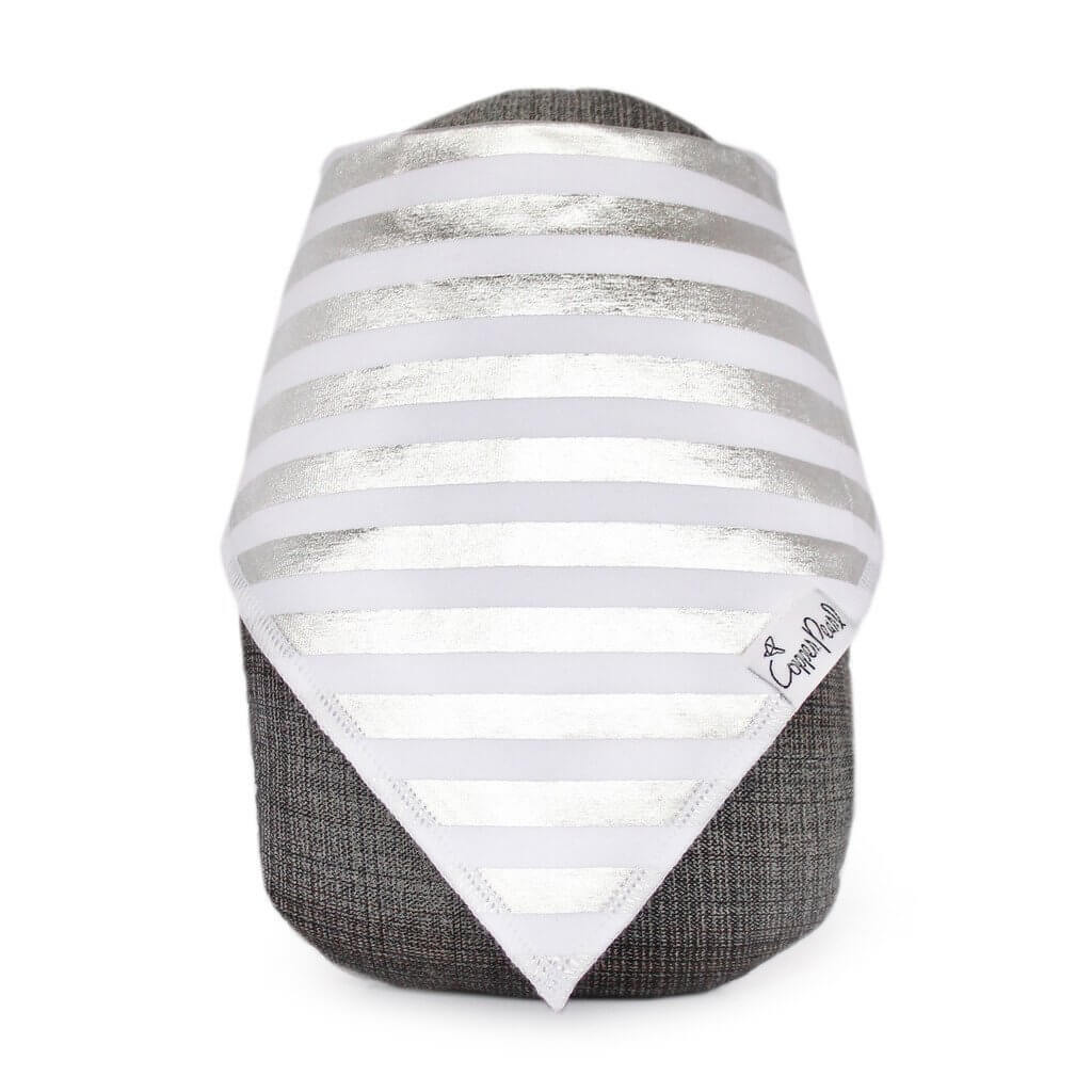 Copper Pearl Bandana Bibs (set of 4) - Jewel - Makaboo.com